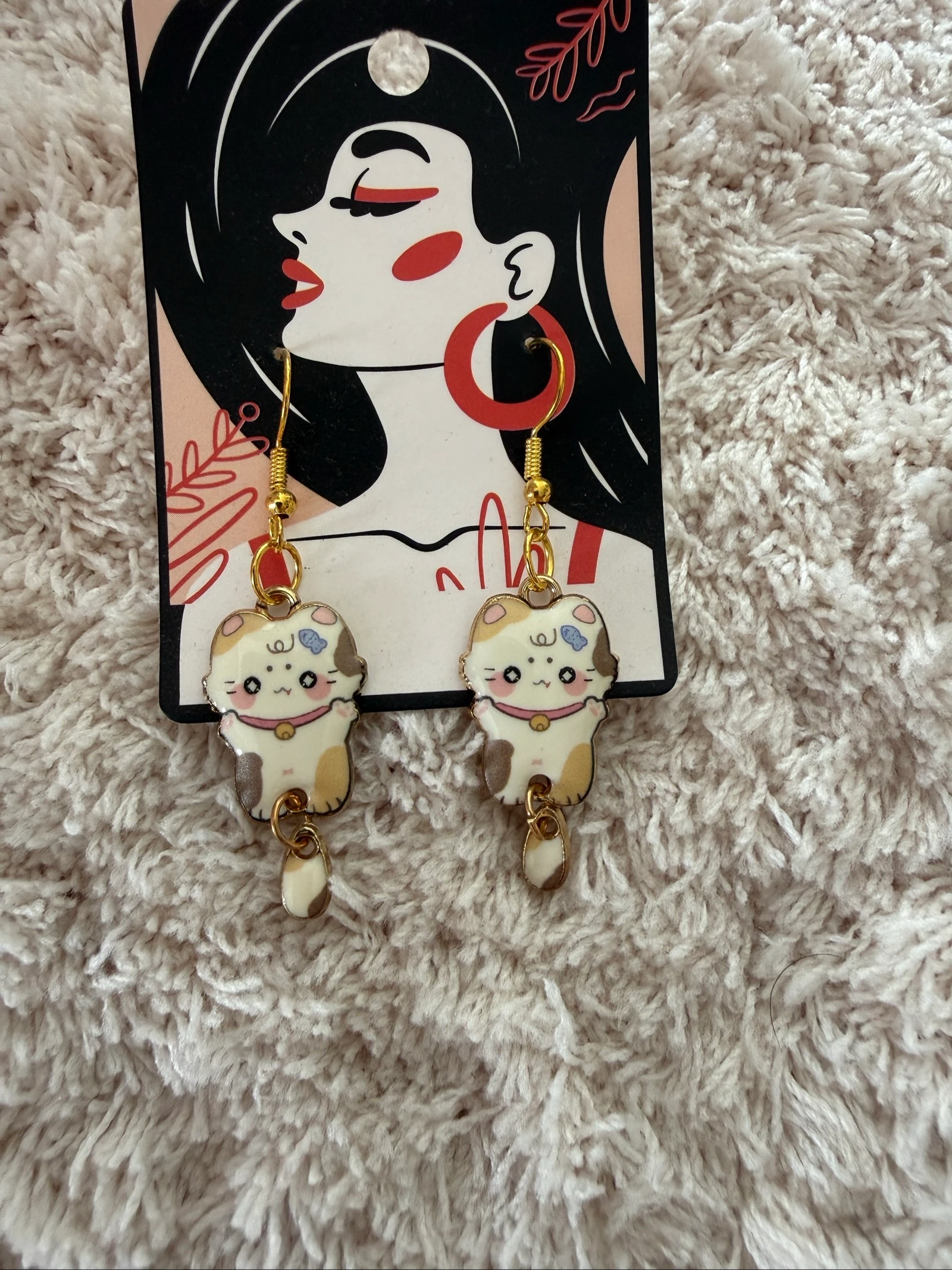 Boucles d'oreilles chatons – photo 3